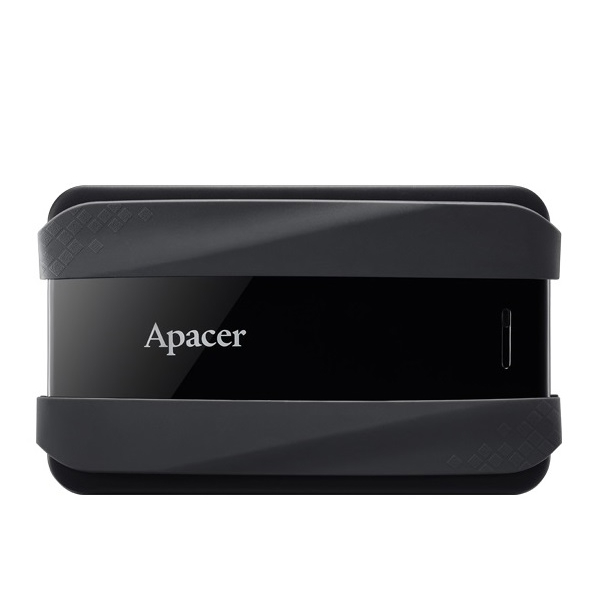 გარე მყარი დისკი Apacer AP2TBAC533B-1, 2TB, External HDD, 2.5'', USB 3.2, Black