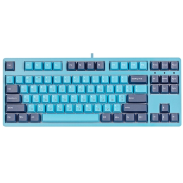 Akko 3087 V2 Mirror of Sky, Cherry MX Red, Wired, USB, Gaming Keyboard, Blue