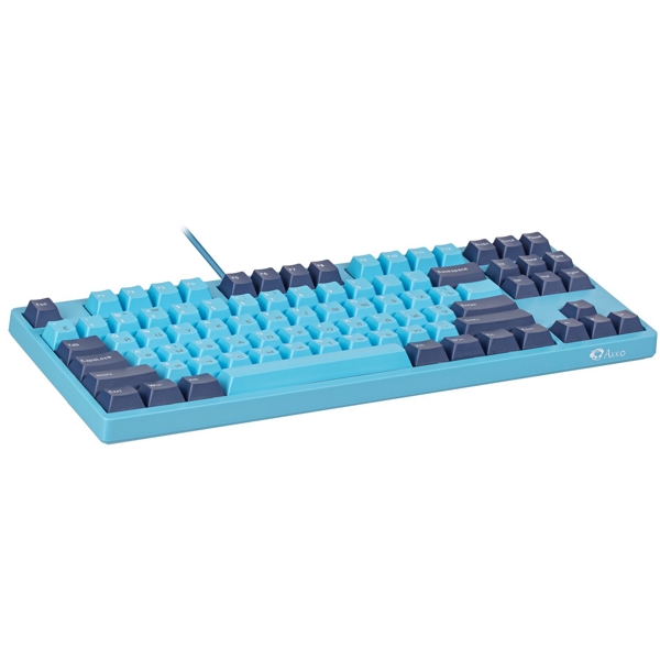 Akko 3087 V2 Mirror of Sky, Cherry MX Red, Wired, USB, Gaming Keyboard, Blue