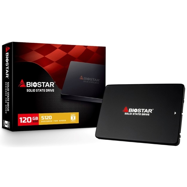 მყარი დისკი Biostar S120-120GB, 120GB, 2.5", Internal SSD