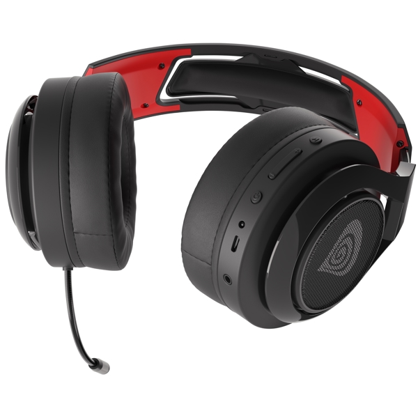 ყურსასმენი Genesis Selen 400 Gaming Headset, Wireless, USB, Black