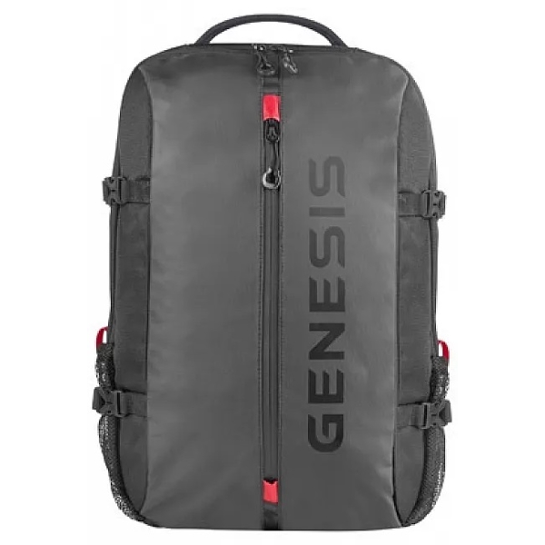 ნოუთბუქის ჩანთა Genesis Pallad 410, 15.6", Backpack, Black