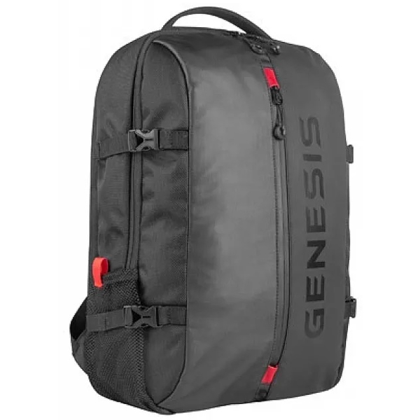 ნოუთბუქის ჩანთა Genesis Pallad 410, 15.6", Backpack, Black