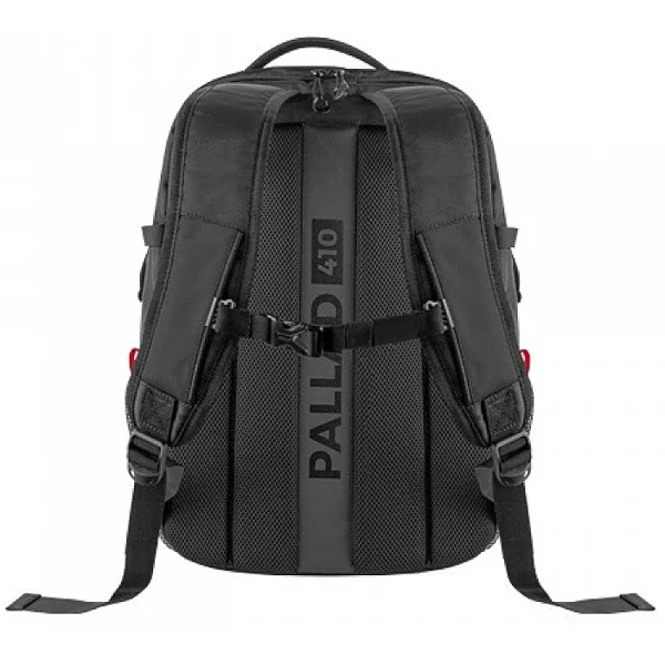 ნოუთბუქის ჩანთა Genesis Pallad 410, 15.6", Backpack, Black