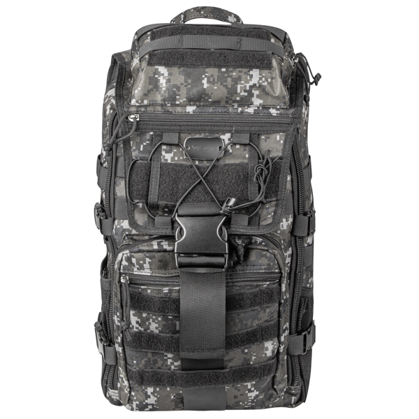 ნოუთბუქის ჩანთა Genesis Pallad 450 Camo, 15.6", Backpack, Grey