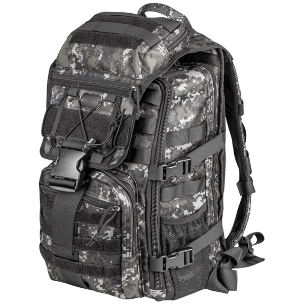 ნოუთბუქის ჩანთა Genesis Pallad 450 Camo, 15.6", Backpack, Grey