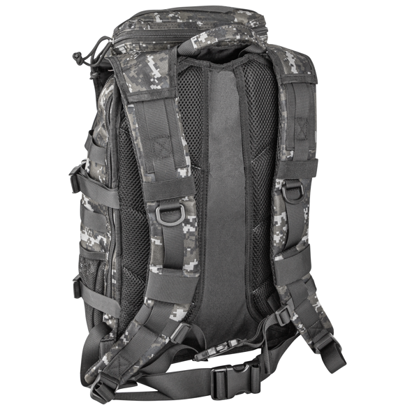 ნოუთბუქის ჩანთა Genesis Pallad 450 Camo, 15.6", Backpack, Grey