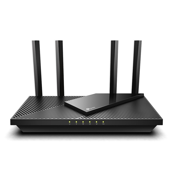 როუტერი TP-Link Archer AX55, 2400Mbps, Dual Band Gigabit Wi-Fi Router, Black  