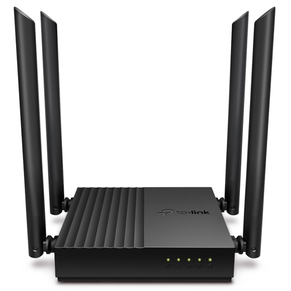 როუტერი TP-Link Archer C64, 867Mbps, Wireless MU-MIMO WiFi Router, Black