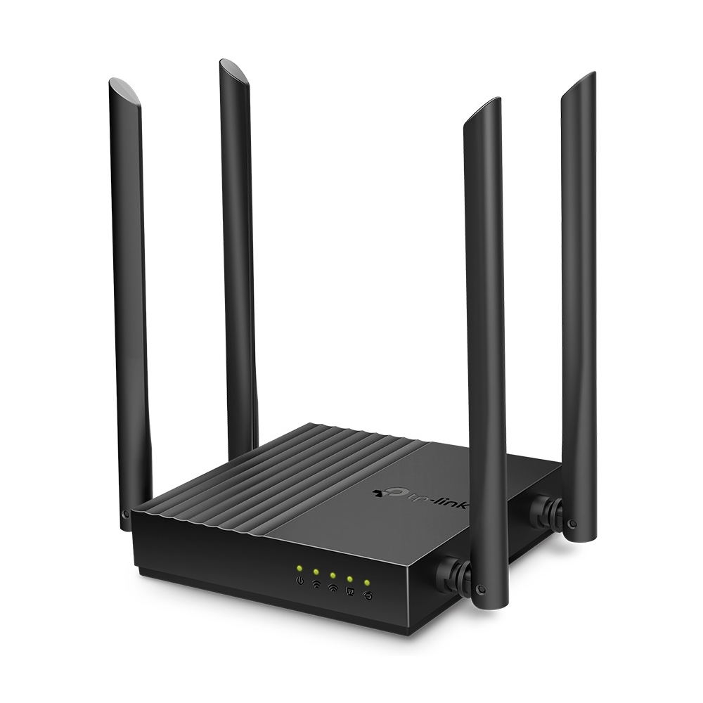როუტერი TP-Link Archer C64, 867Mbps, Wireless MU-MIMO WiFi Router, Black