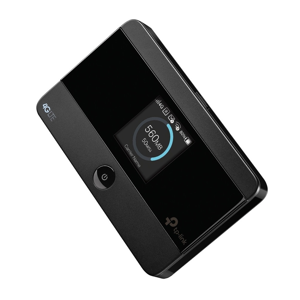 TP-Link M7350, 150 Mbps, LTE Router, Black