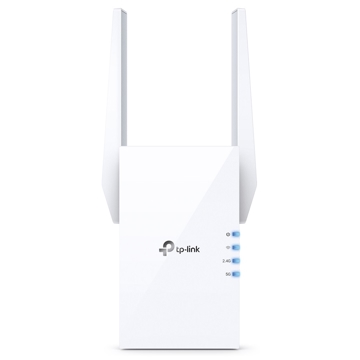 Wi-Fi სიგნალის გამაძლიერებელი TP-Link RE505X, 1200Mbps, Wi-Fi Range Extender, White