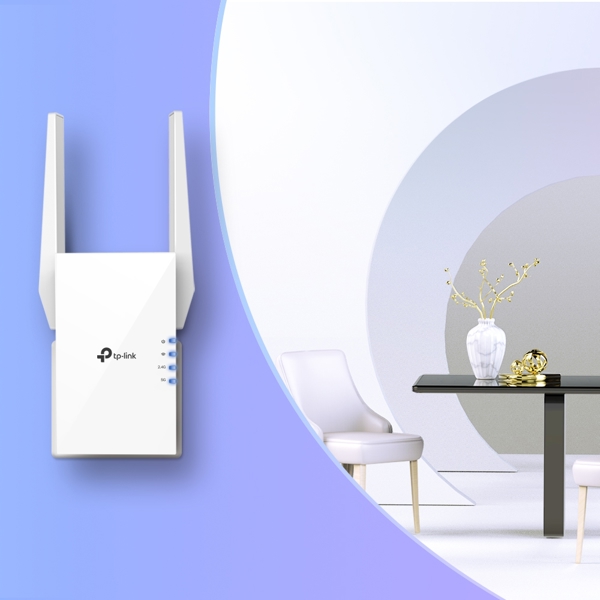 Wi-Fi სიგნალის გამაძლიერებელი TP-Link RE505X, 1200Mbps, Wi-Fi Range Extender, White