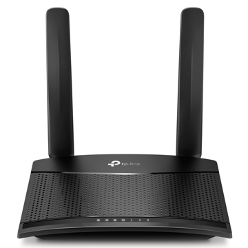 TP-Link TL-MR100, 300 Mbps, LTE Router, Black