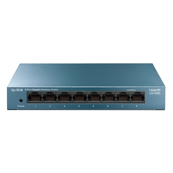 TP-Link LS108G, 8-Port Gigabit, Switch, Blue