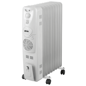 Vox OH6109, 2500W, 20 m², Oil Radiator, White