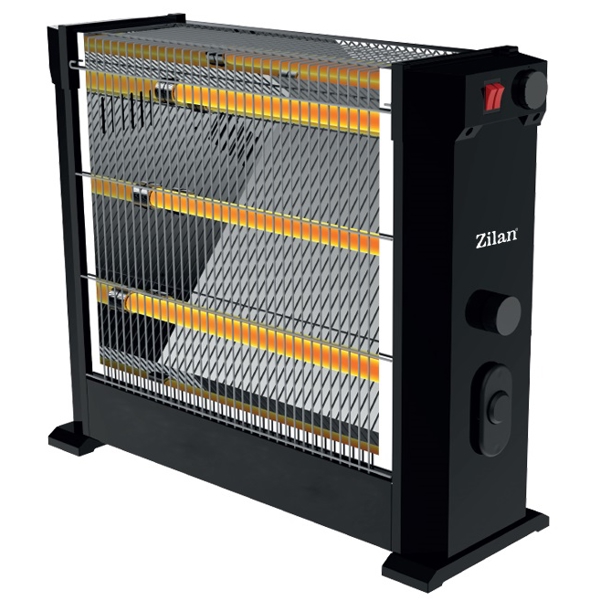 ელექტრო გამათბობელი Zilan ZLN6845, 2250W, 18-25m², Electric Heater, Black