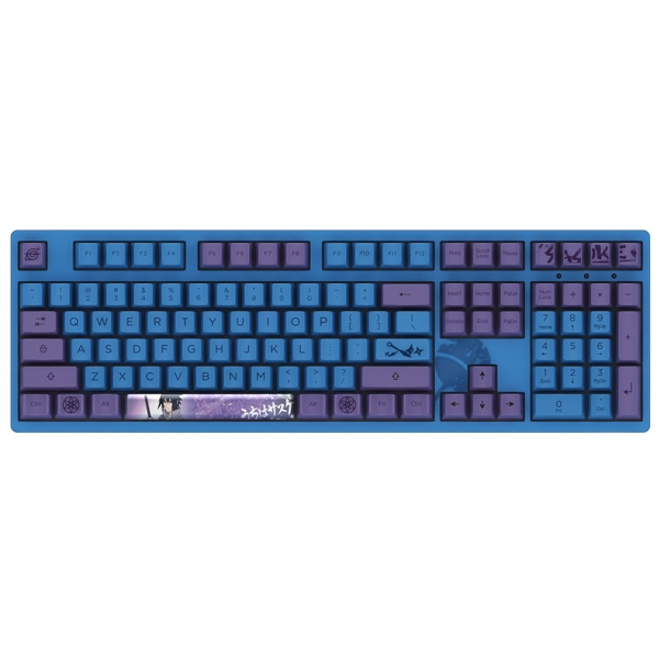 Akko 3108 V2 Sasuke, V2 Orange, Wired, USB Type-C, Gaming Keyboard, Blue