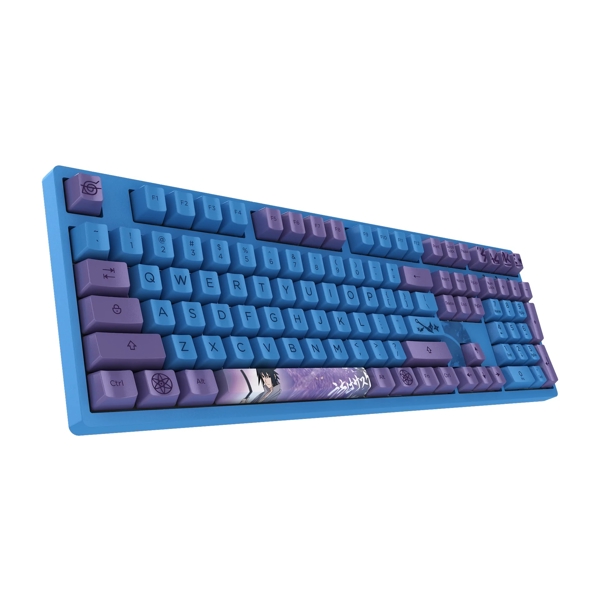 Akko 3108 V2 Sasuke, V2 Orange, Wired, USB Type-C, Gaming Keyboard, Blue