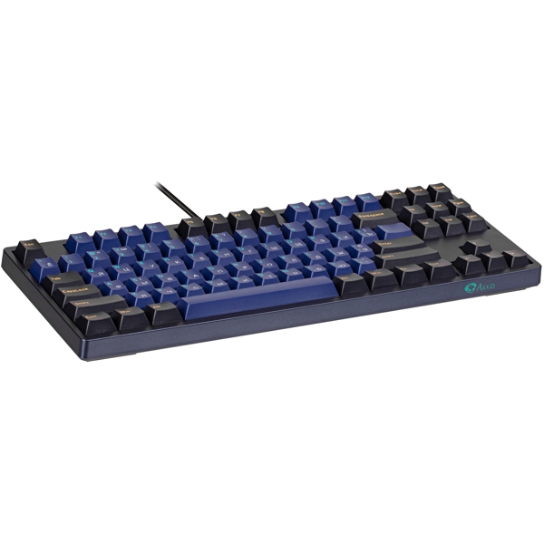 Akko 3087 V2 DS Horizon, Cherry MX Red, Wired, USB, Gaming Keyboard, Blue