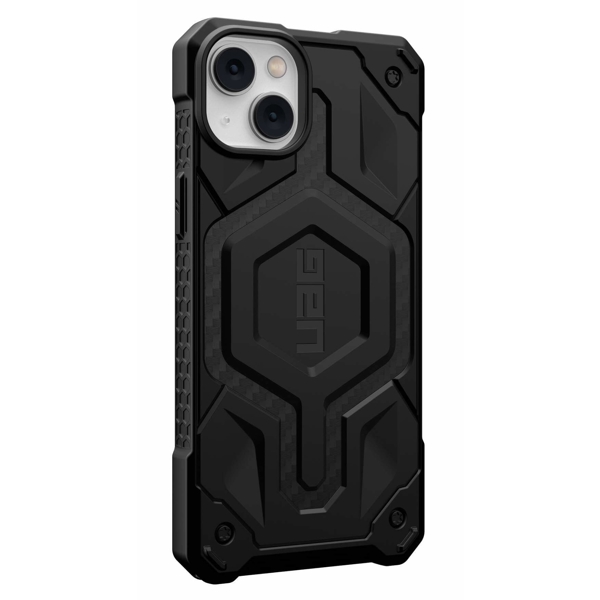 მობილურის ქეისი UAG 114029114242 Monarch Pro, iPhone 14 Plus, Cover, Black/Carbon