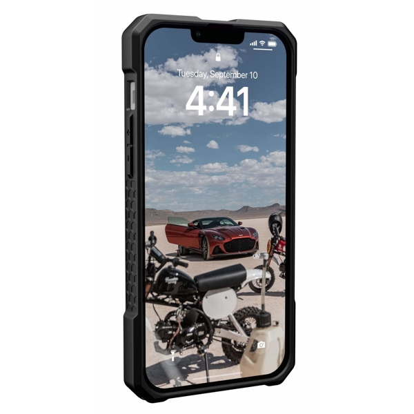 მობილურის ქეისი UAG 114029114242 Monarch Pro, iPhone 14 Plus, Cover, Black/Carbon