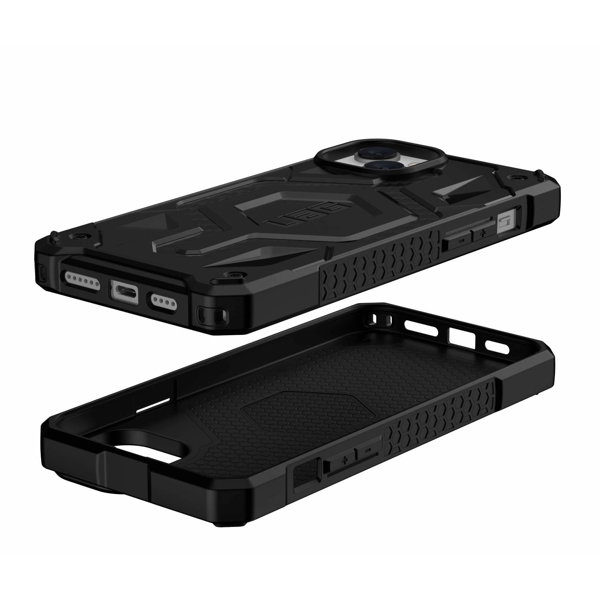 მობილურის ქეისი UAG 114029114242 Monarch Pro, iPhone 14 Plus, Cover, Black/Carbon