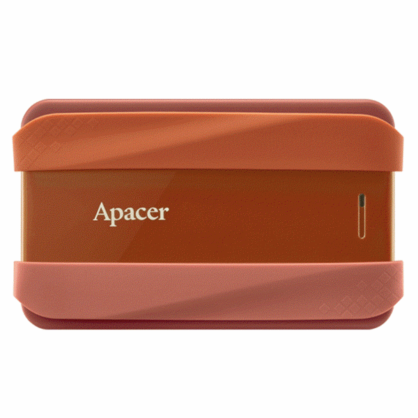 გარე მყარი დისკი Apacer AP1TBAC533R-1, 1TB,  External HDD, 2.5'', USB 3.2, Red