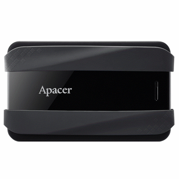 გარე მყარი დისკი Apacer AP1TBAC533B-1, 1TB, External HDD, 2.5'', USB 3.2, Black