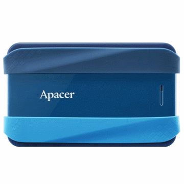 გარე მყარი დისკი Apacer AP1TBAC533U-1, 1TB, External HDD, 2.5'', USB 3.2, Blue