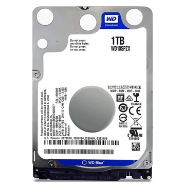 მყარი დისკი Western Digital WD10SPZX, 1TB, 2.5", Internal Hard Drive