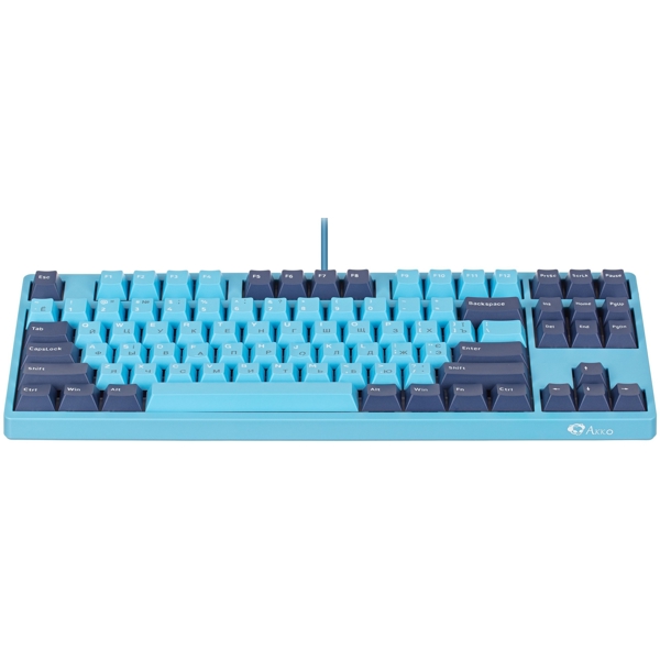 კლავიატურა Akko 3087 V2 Mirror of Sky, CS Radiant Red, Wired, USB, Gaming Keyboard, Blue