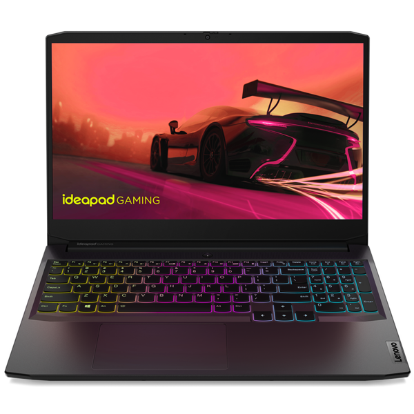 ნოუთბუქი Lenovo 82K2022MRK Ideapad 3, 15.6", Ryzen5-5600H, 16GB, 512GB SSD, GeForce GTX 1650 4GB, Black