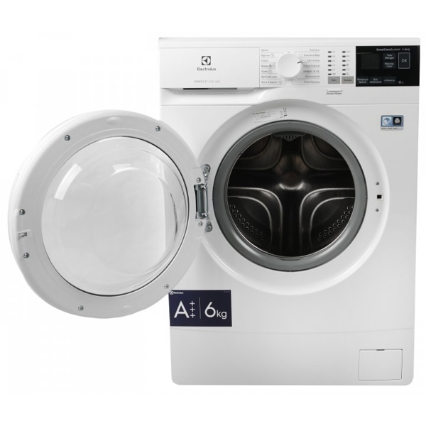 სარეცხი მანქანა Electrolux EW6S426WU, 6Kg, A+++, 1200Rpm, 58Db, Washing Machine, White