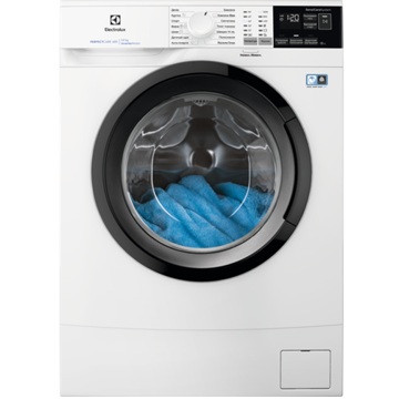 სარეცხი მანქანა Electrolux EW6S427BUI, 7Kg, A+++, 1200Rpm, 58Db, Washing Machine, White