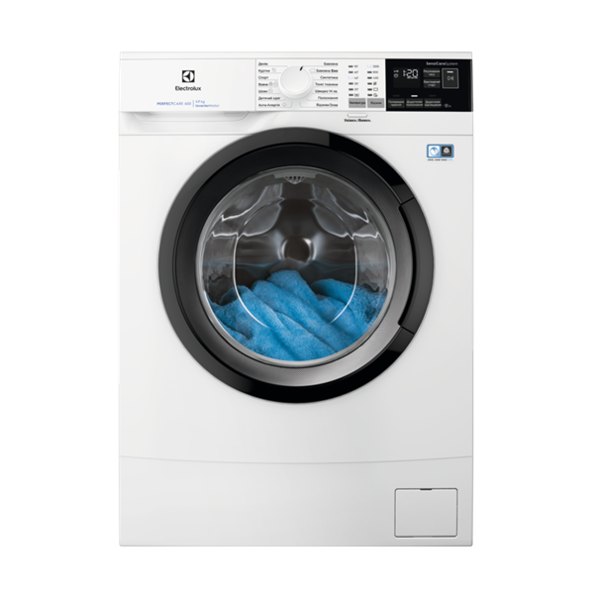 სარეცხი მანქანა Electrolux EW6S427BUI, 7Kg, A+++, 1200Rpm, 58Db, Washing Machine, White