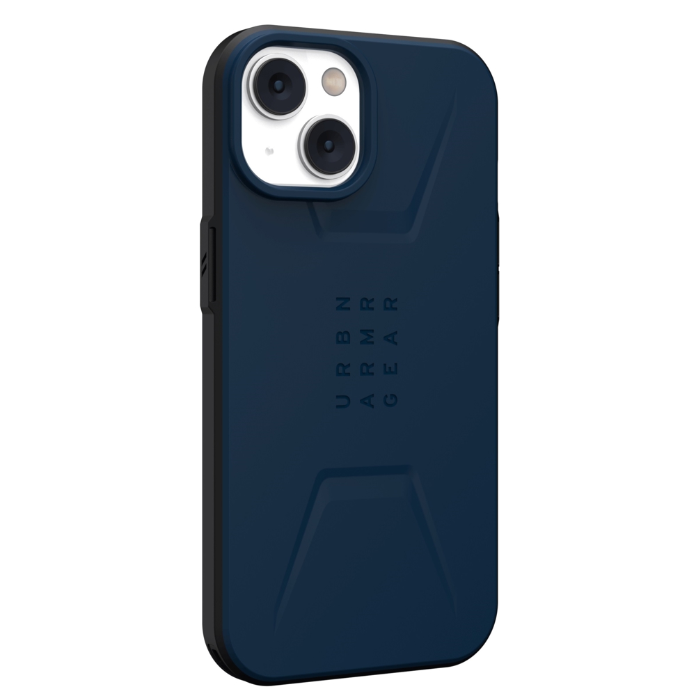 მობილურის ქეისი UAG 114036115555 Civilian, iPhone 14, Cover, Blue