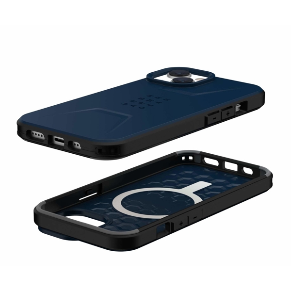 UAG 114036115555 Civilian, iPhone 14, Cover, Blue