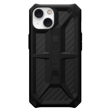 მობილურის ქეისი UAG 114032114242 Monarch, iPhone 14, Cover, Black/Carbon