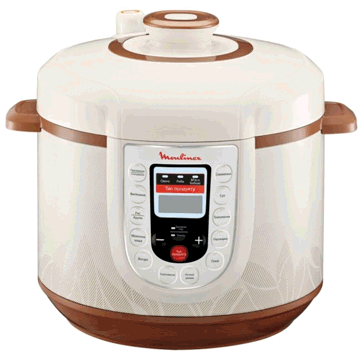 მულტსახარში Moulinex CE501134, 1000W, 5L, Electric Glass Steamer, White