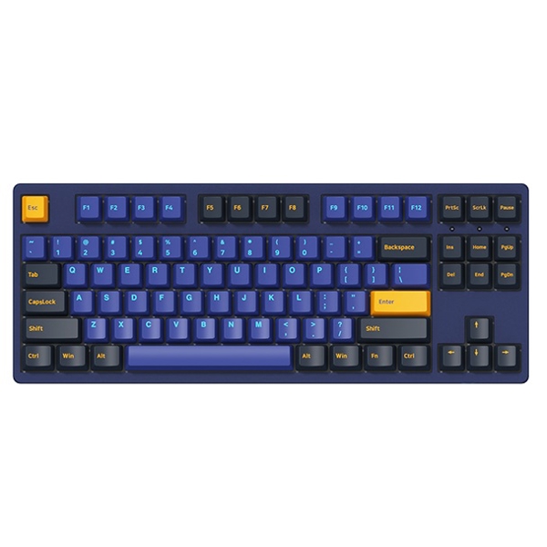 კლავიატურა Akko 3087 V2 DS Horizon, V2 Pink, Wired, USB Type-C, Keyboard, Blue