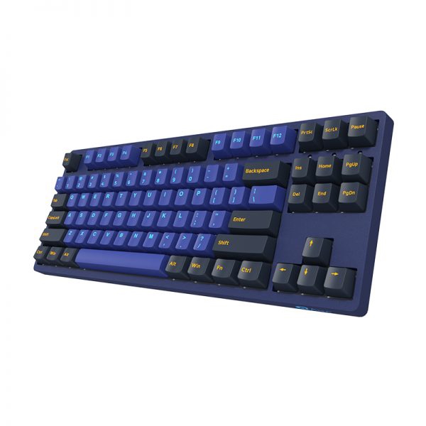 კლავიატურა Akko 3087 V2 DS Horizon, V2 Pink, Wired, USB Type-C, Keyboard, Blue