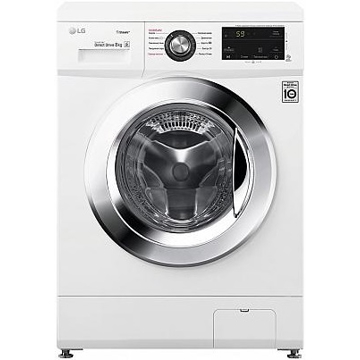 სარეცხი მანქანა LG F-4J3TS2W, 8Kg, A+++, 1200Rpm, 75Db, Washing Machine, White