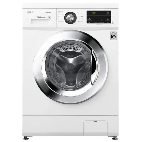 სარეცხი მანქანა LG F-4J3TS2W, 8Kg, A+++, 1200Rpm, 75Db, Washing Machine, White