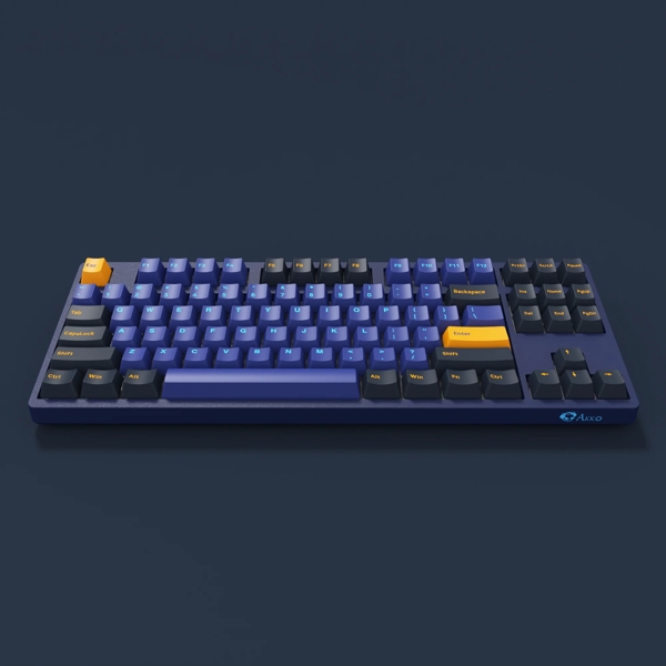 კლავიატურა Akko 3087 V2 DS Horizon, CS Lavender Purple, Wired, USB Type-C, Keyboard, Blue