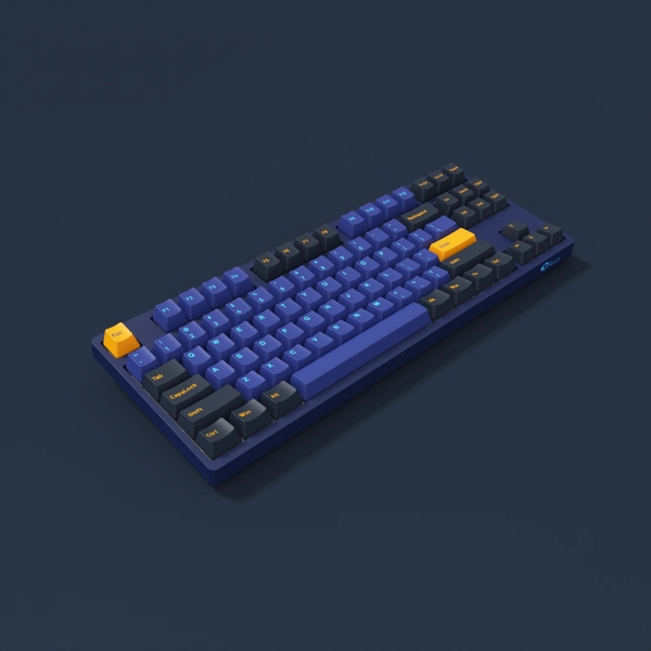 კლავიატურა Akko 3087 V2 DS Horizon, CS Lavender Purple, Wired, USB Type-C, Keyboard, Blue