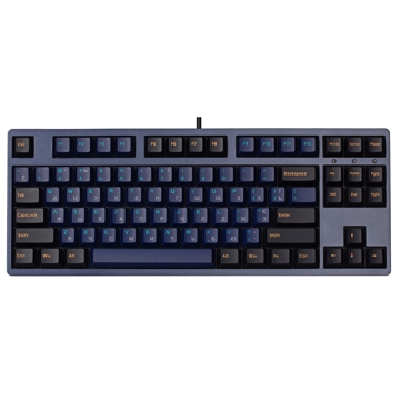 კლავიატურა akko 3087 V2 DS Horizon, CS Radiant Red, Wired, USB, Gaming Keyboard, Blue