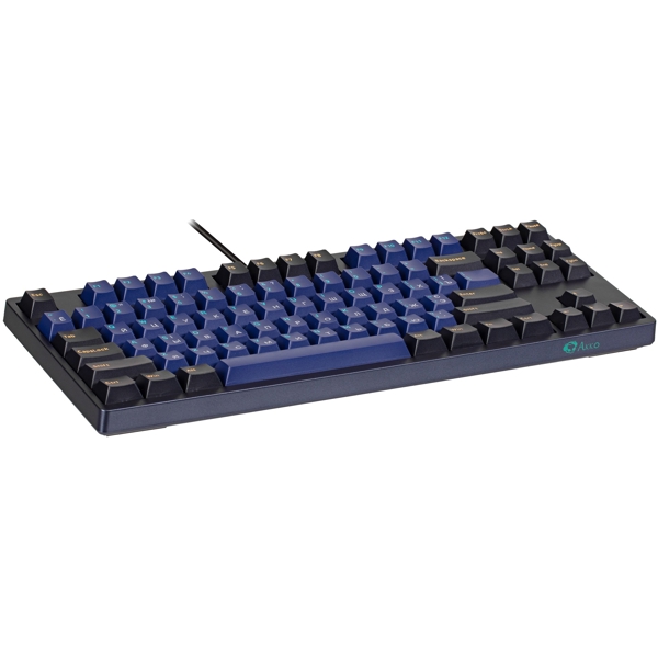 კლავიატურა akko 3087 V2 DS Horizon, CS Radiant Red, Wired, USB, Gaming Keyboard, Blue