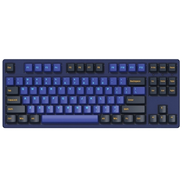 კლავიატურა Akko 3087 V2 DS Horizon, CS Vintage White, Wired, USB, Gaming Keyboard, Blue