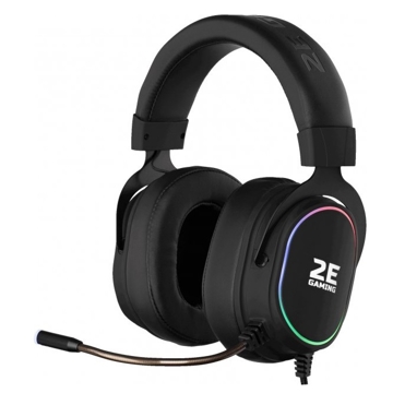 2E 2E-HG350BK-7.1, Gaming Headset, Wired, RGB, 3.5mm, USB, USB Type-С, Black